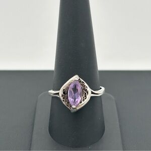 RJ Graziano Lavender Marquise Ring